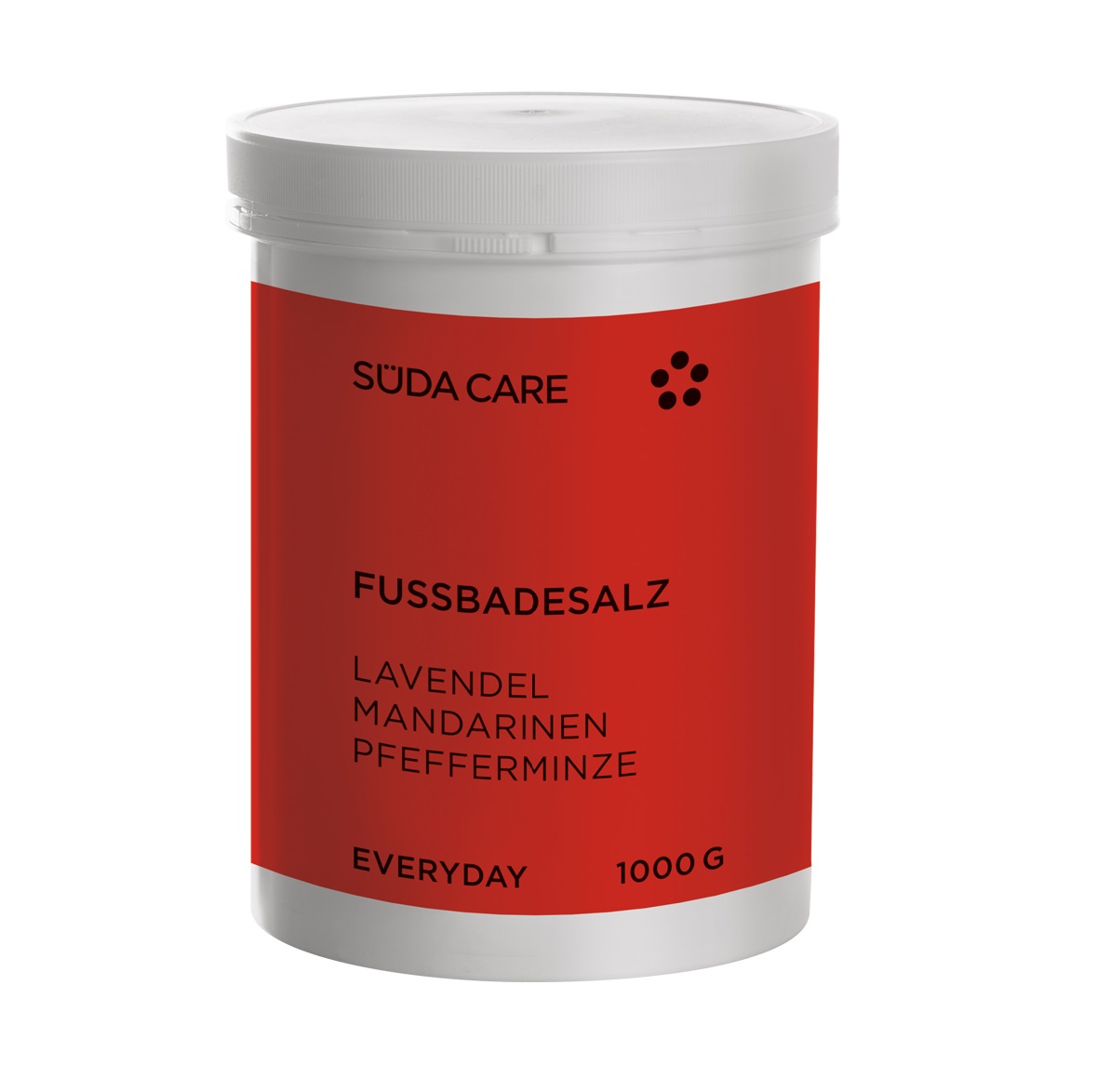 Suda Care voetbad zout 1000 gr Everyday MSK Podiamed