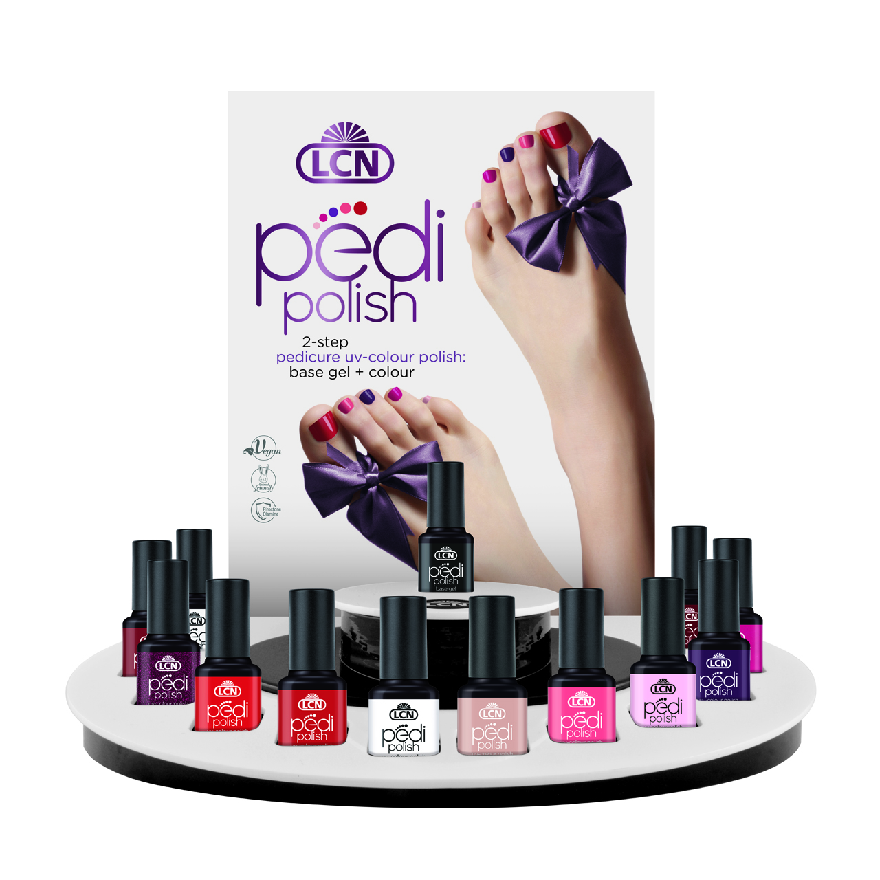 LCN Display Pedi Polish, 8 ml MSK Podiamed